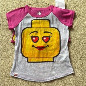 Lego Pink t-shirt and shorts Pajamas
